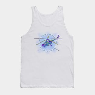 Helicopter Heroes - MI-8 pilots in rescue missions Tank Top